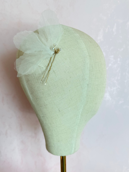 Hair Pin Organza Chico