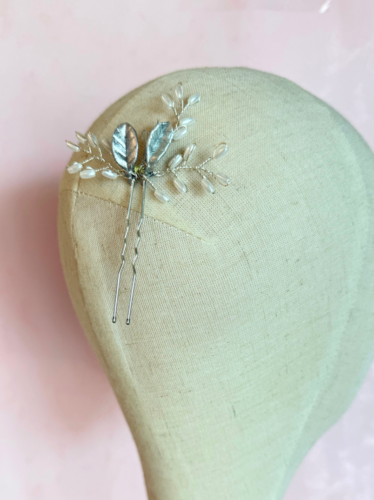 Hair pin Bohemia Plateado