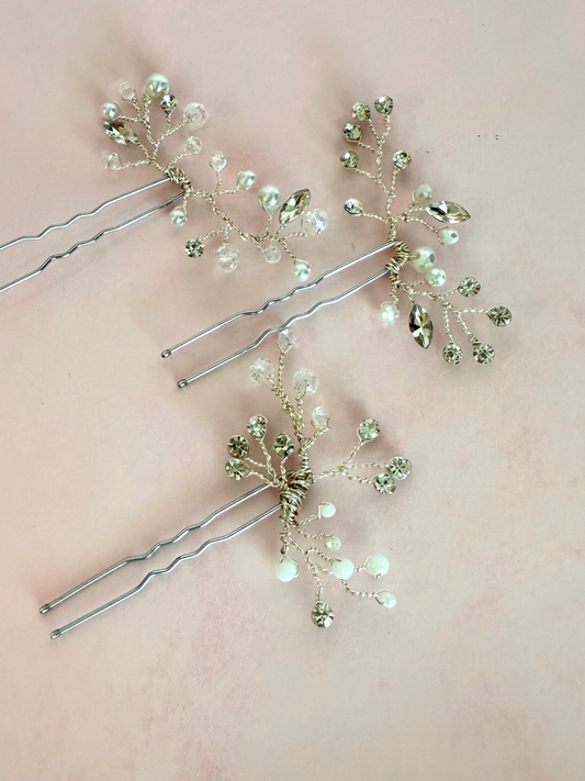 Hair Pin Cristal Varios