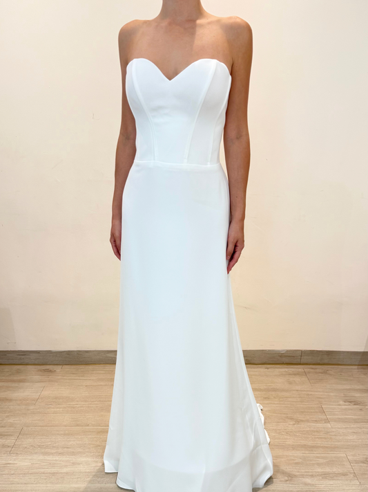 Vestido Strapless Corazon