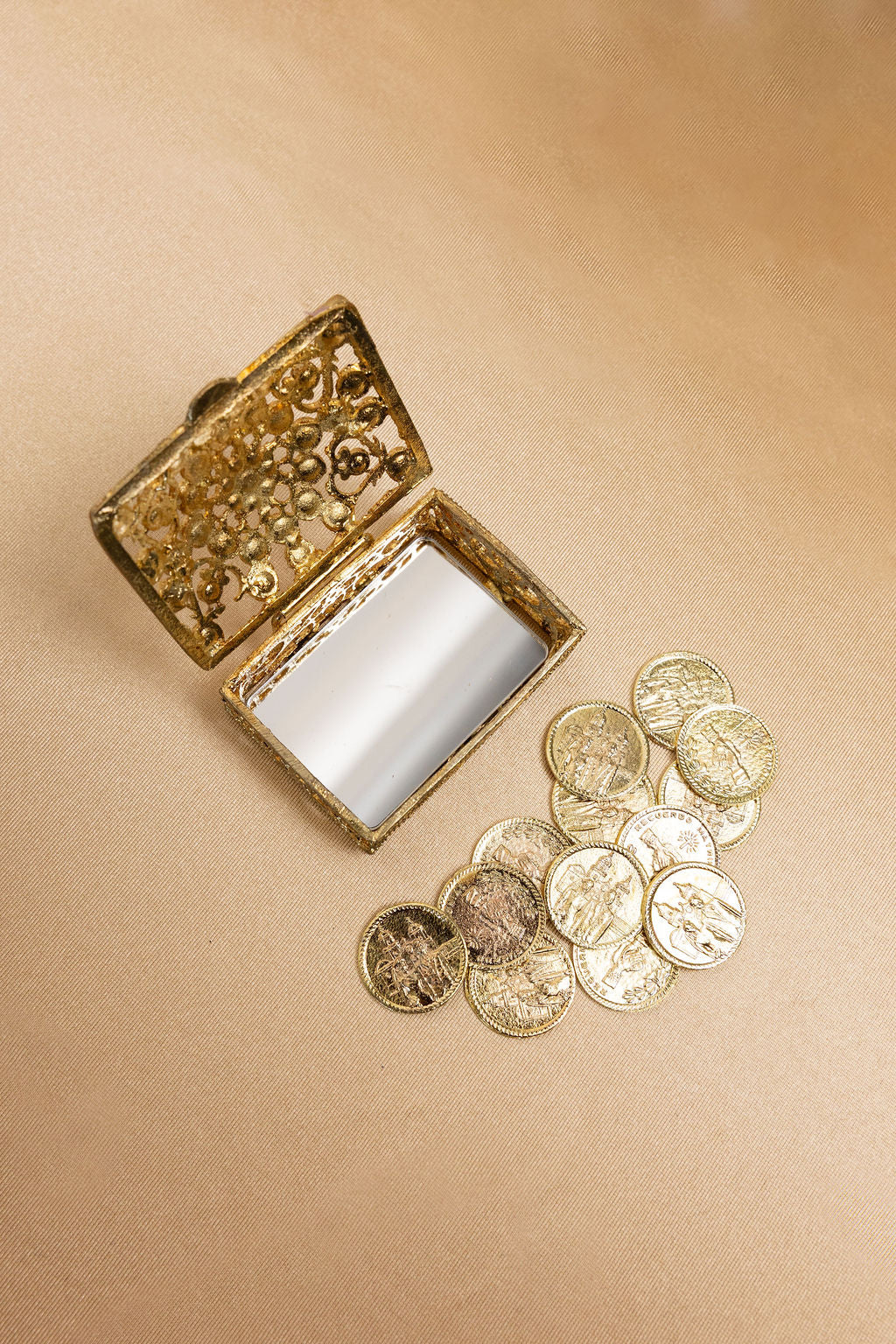 Cofre Arras Rectangular Chispas