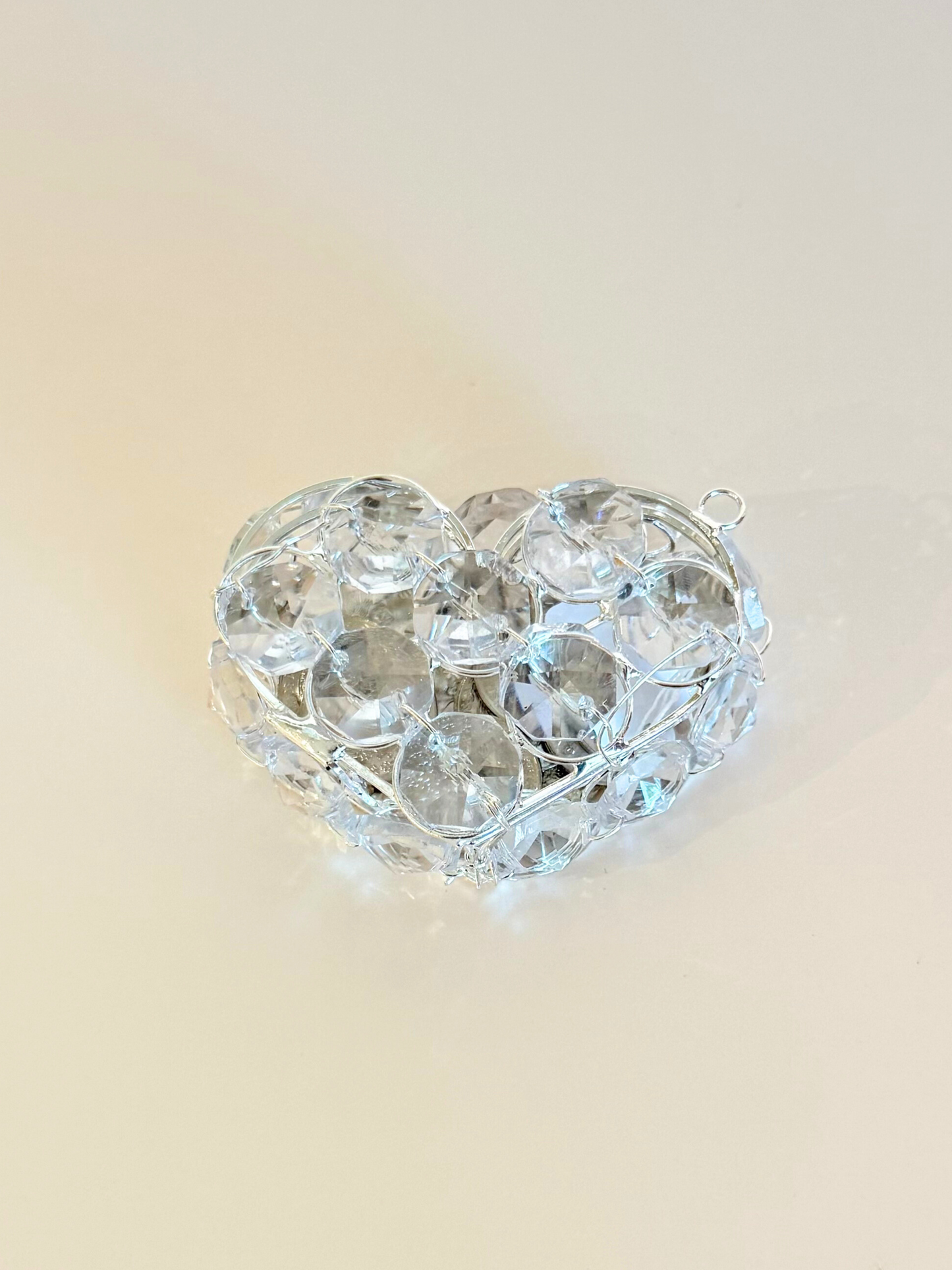 Arras transparentes corazón