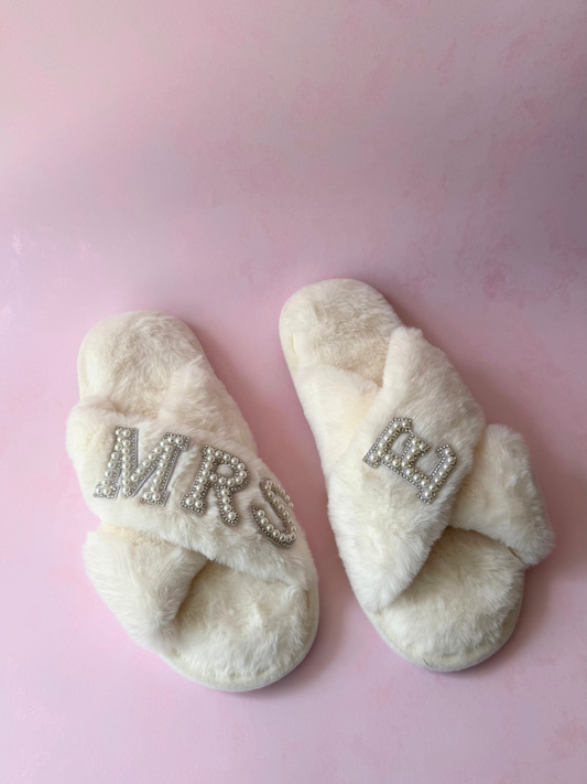 Pantuflas Perlas Personalizadas