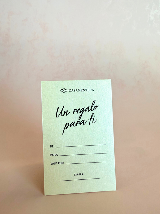 Tarjeta de Regalo