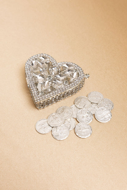 Cofre Arras Corazón Pedrería