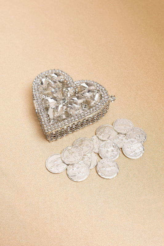 Cofre Arras Corazón Pedrería