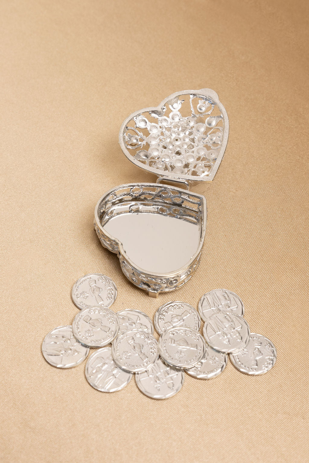 Cofre Arras Corazón Chispas