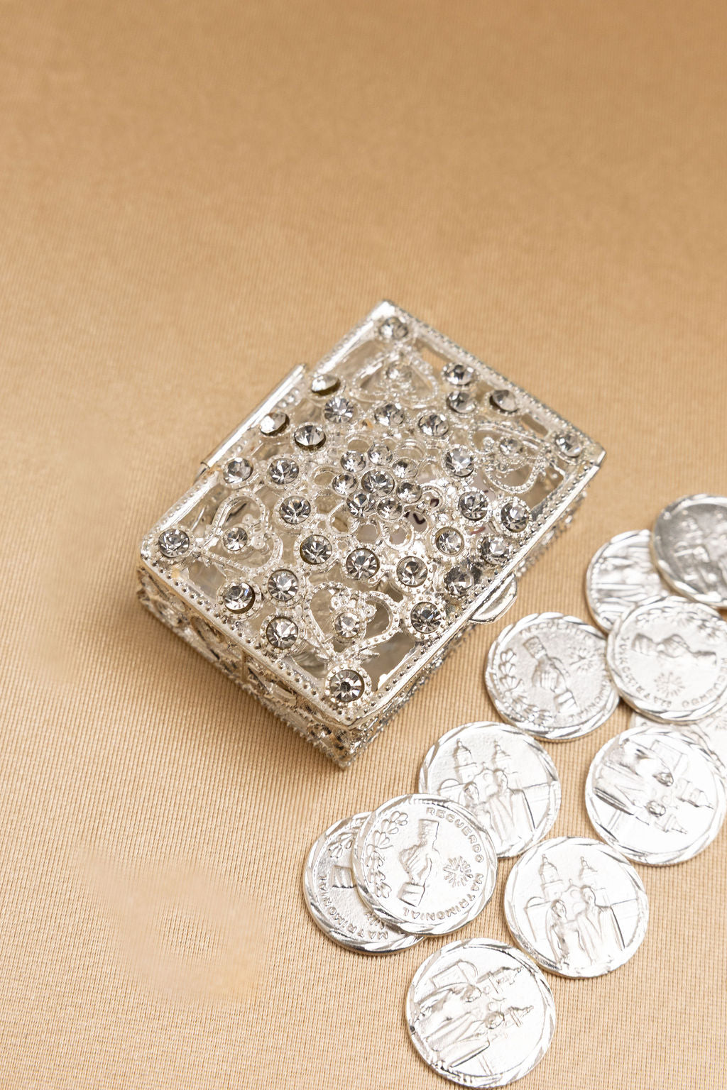 Cofre Arras Rectangular Chispas