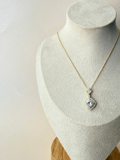 Collar Dorado Rombo