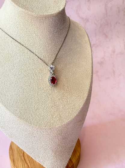 Collar rubí