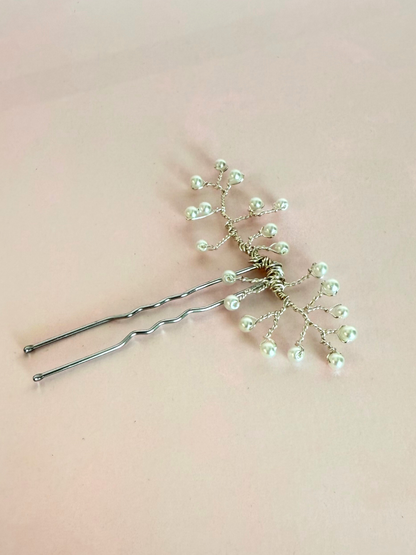 Hair pin perlas mini