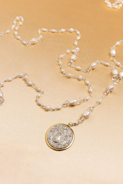 Lazo Perlas Cultivadas y Cristales