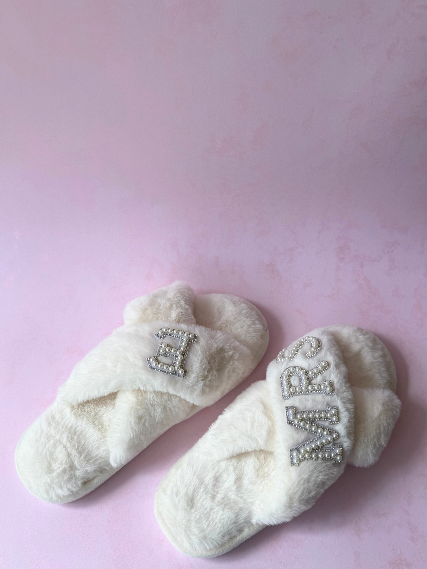 Pantuflas Perlas Personalizadas