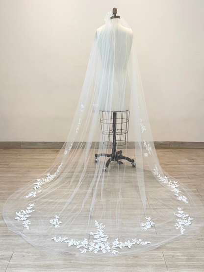 Velo de novia Sía