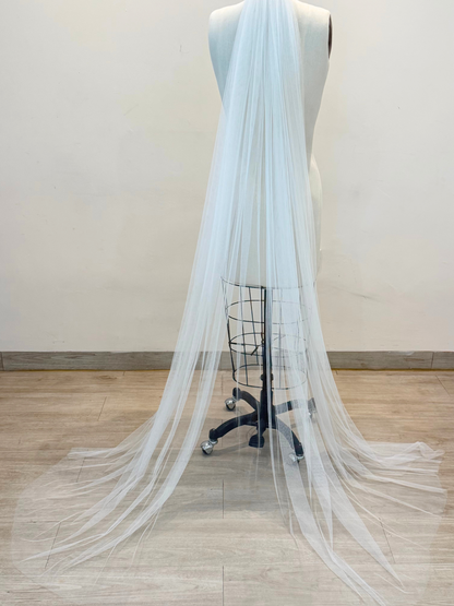 Velo tul de seda 2 mts