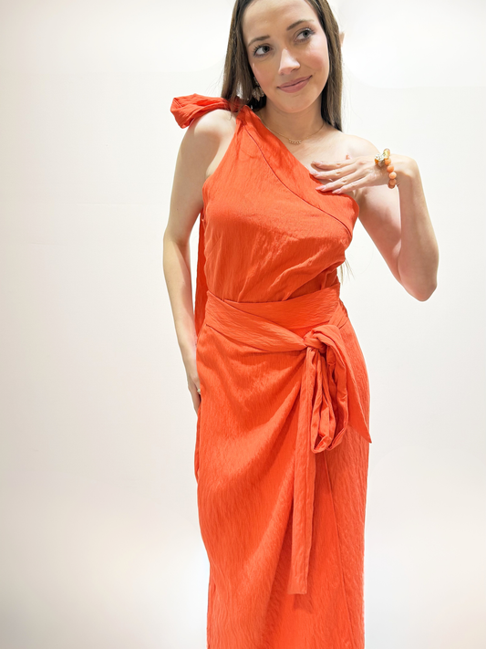 Vestido Velha Naranja