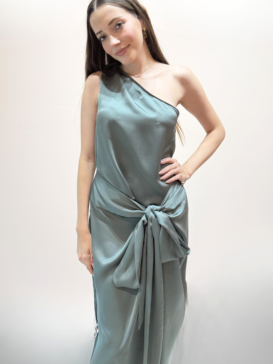 Vestido Fiesta Acrab Verde