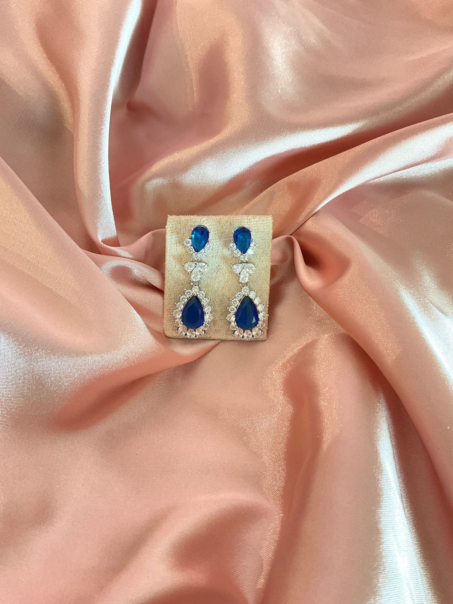 Aretes XL Zafiro