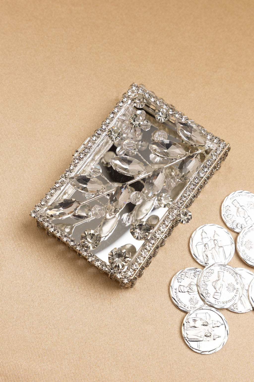 Cofre arras rectangular guías