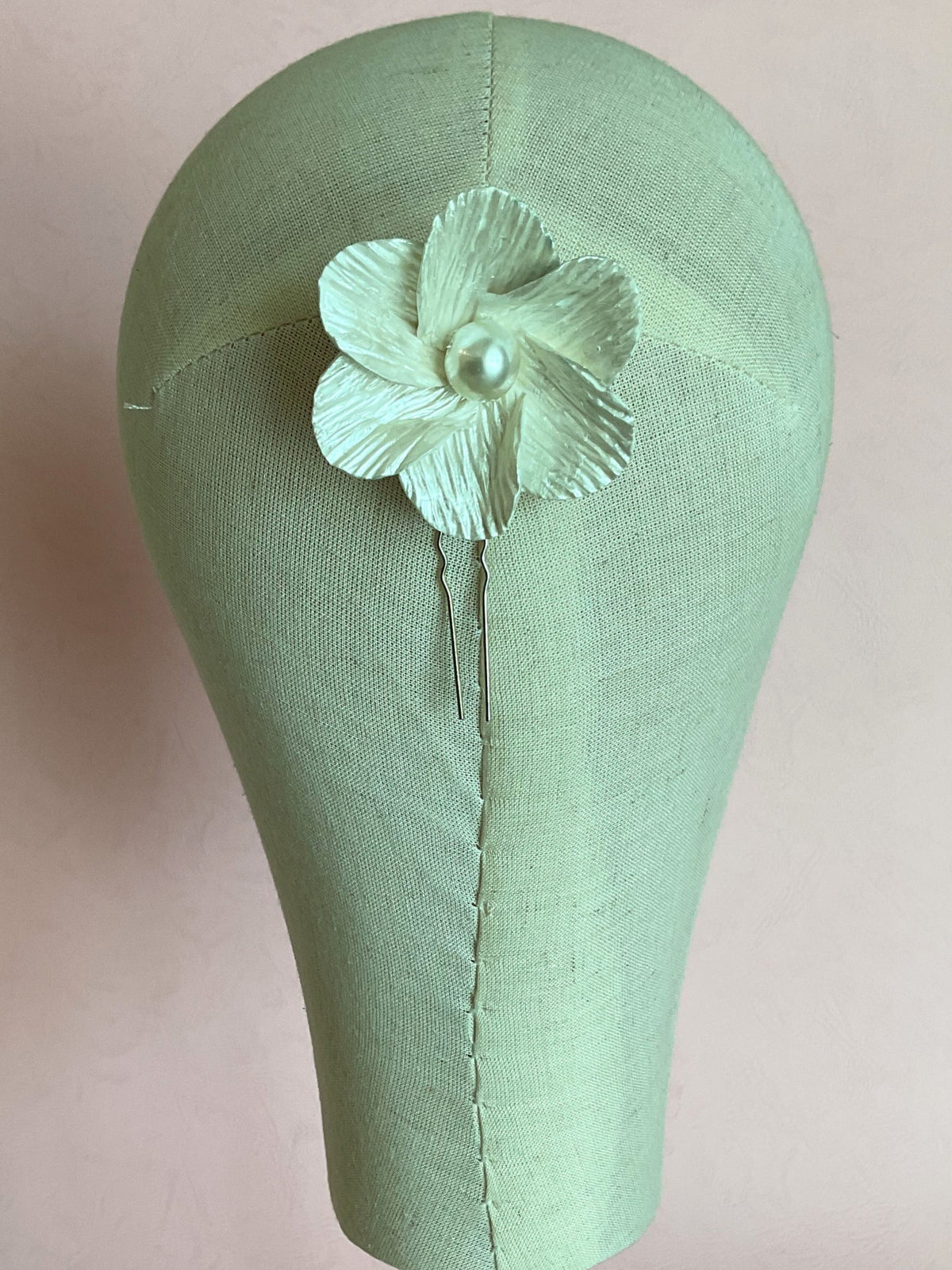 Flor aperlada horquilla