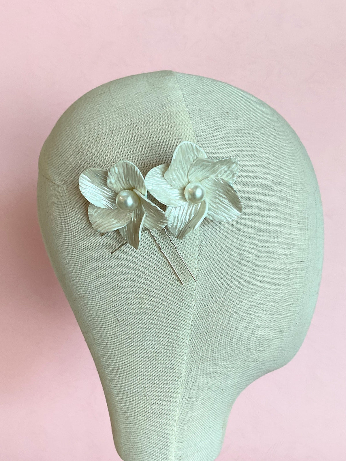 Flor aperlada horquilla