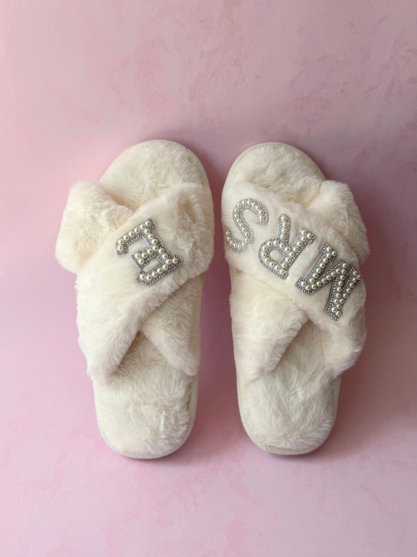 Pantuflas Perlas Personalizadas